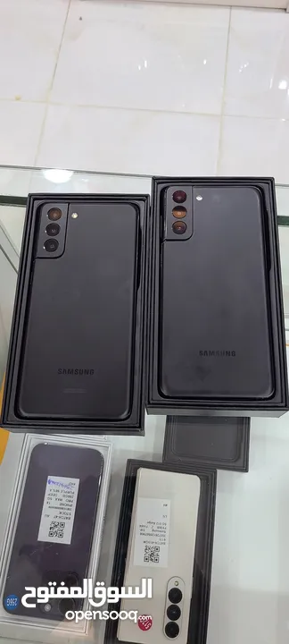 عرض خاص : Samsung S21 plusgb هاتف نظيف جدا مع الكرتون و الشاحن بأقل سعر