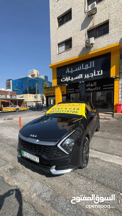 للإيجار كيا سبورتج 2024 بأفضل الأسعار
