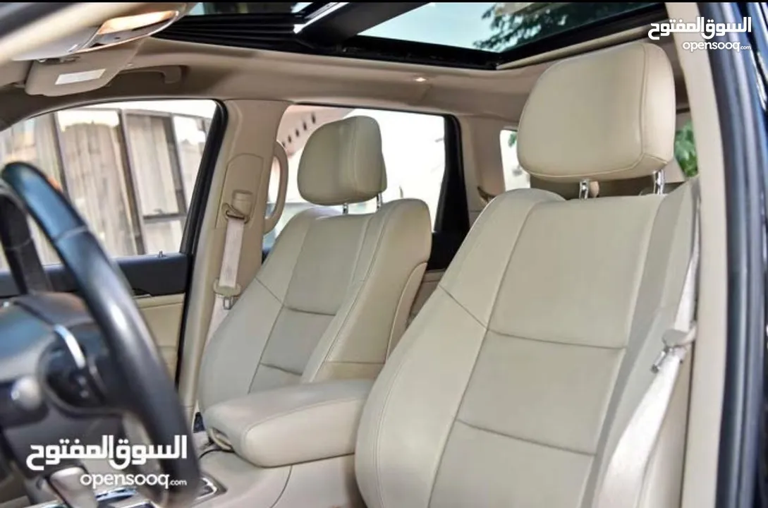 2017 Jeep Grand Cherokee Limited جيب جراند شيروكي ليميتد موديل 2017 فحص كامل 7 جيد بدون ملاحظات