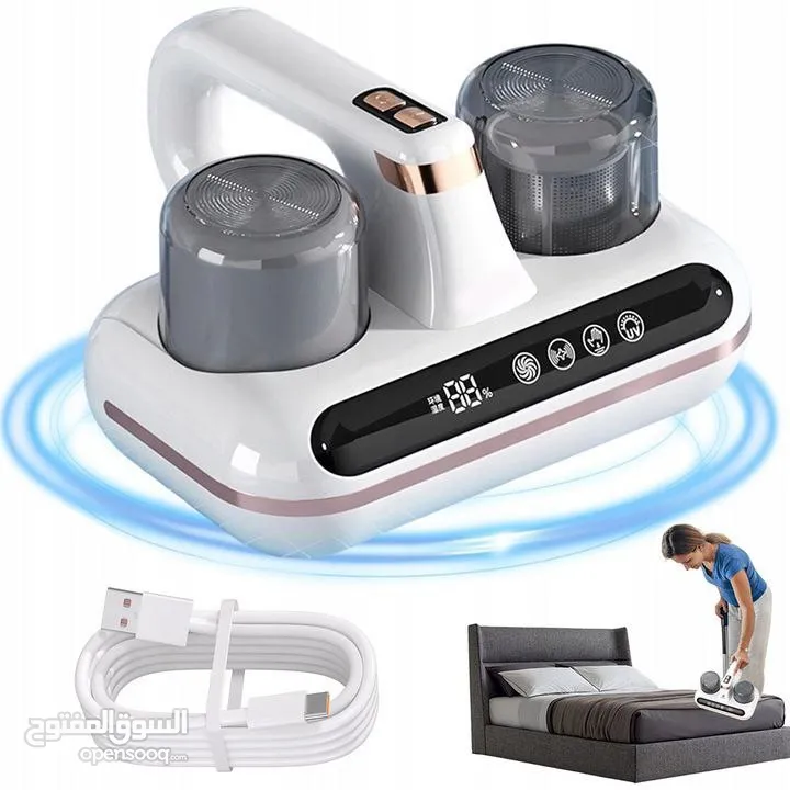 المكنسة الكهربائية اليدوية المحمولة الترند اختصري وقت التنظيف مع هالمكنسة العملية! خفيفة، مدمجة .