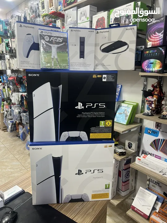 بلايستيشن 5 جديد بجميع إصدارتها بأفضل الأسعار playstation 5 new