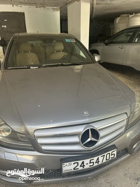 مرسيدس C200 موديل 2012 بانوراماAMG kit