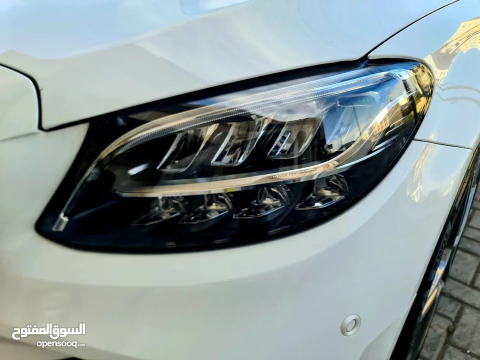 مرسيدس بنز C300e هايبرد ـ plug in  وارد المانيا مالك أول من المانيا