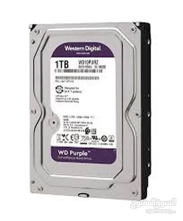 Hard disk ( واحد تيرا ) WD purple