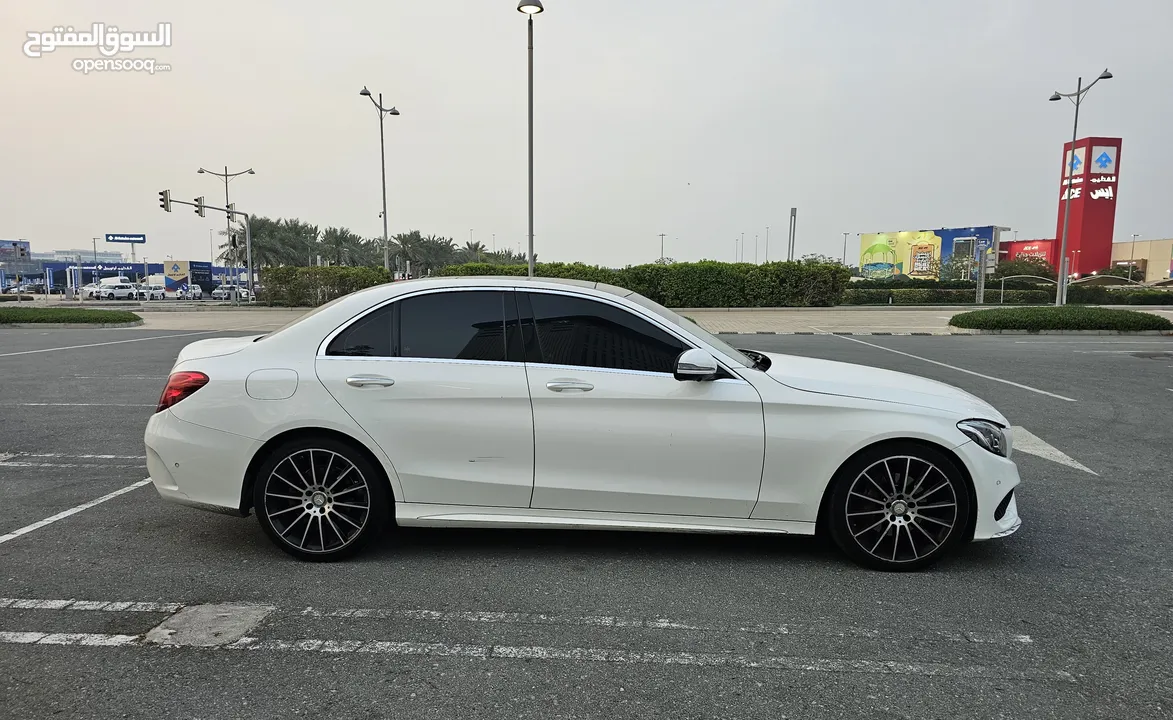 MERCEDES C200, AMG KIT, GCC, 2017, FULL OPTION, SINGLE OWNER CAR FOR SALE