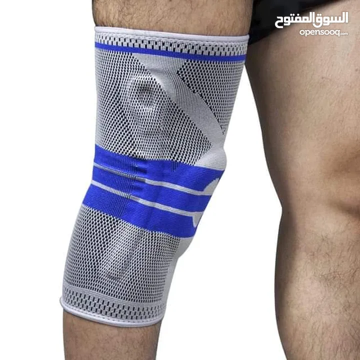 مشد الركبه بدعامه سيليكون و طبقه جل مشد ركبه الطبي دعم الركبة و تخفيف الالم مشدات ركبة طبيه