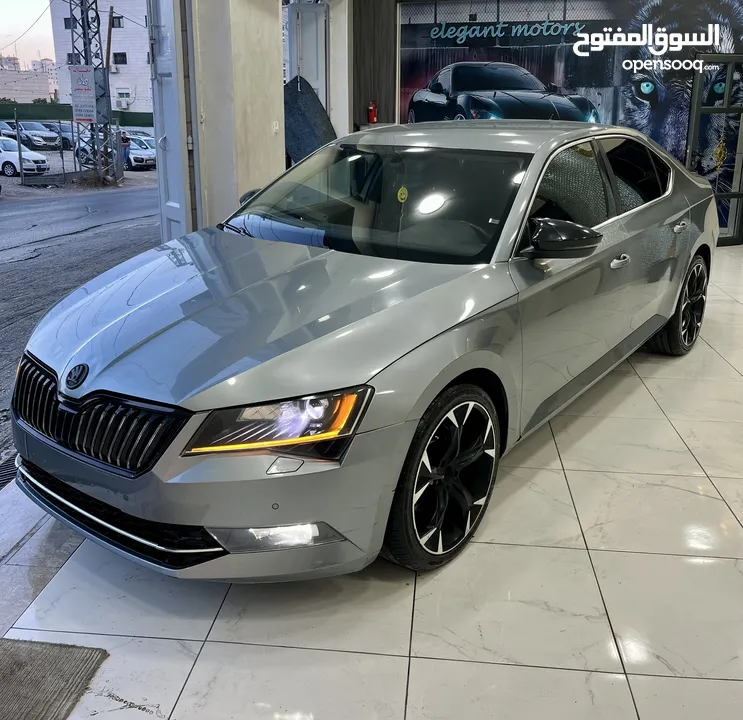 سعر حررق Skoda SuperB 2019 ديزل Full ترخيص وتأمين سنة فحص نخب