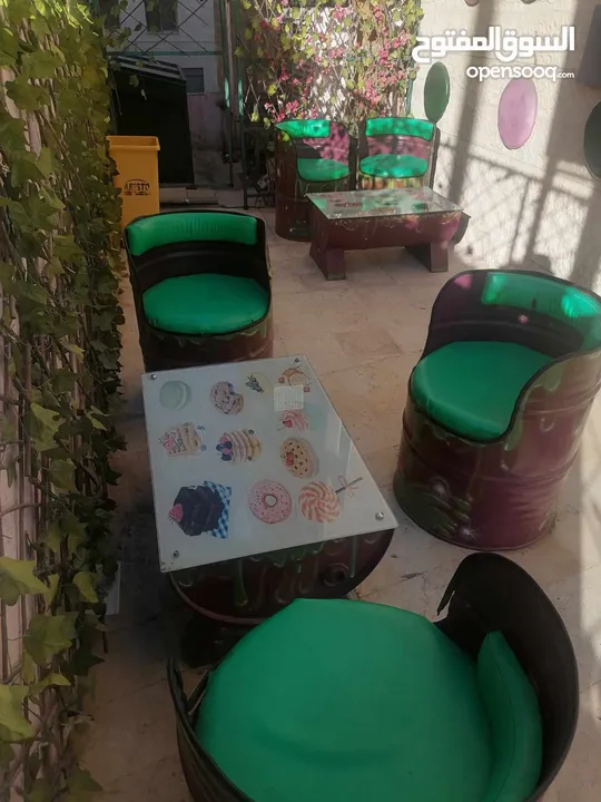 عدة محل كريب ووافل +ماكنة لقيمات