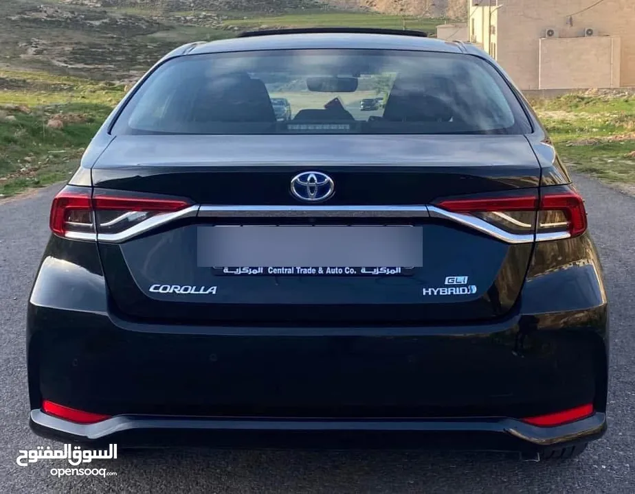 ‏ Corolla Hybrid 2019 ‏Toyota تويوتا كورولا هايبرد 2019  وارد المركزية  مالك شخص واحد فقط