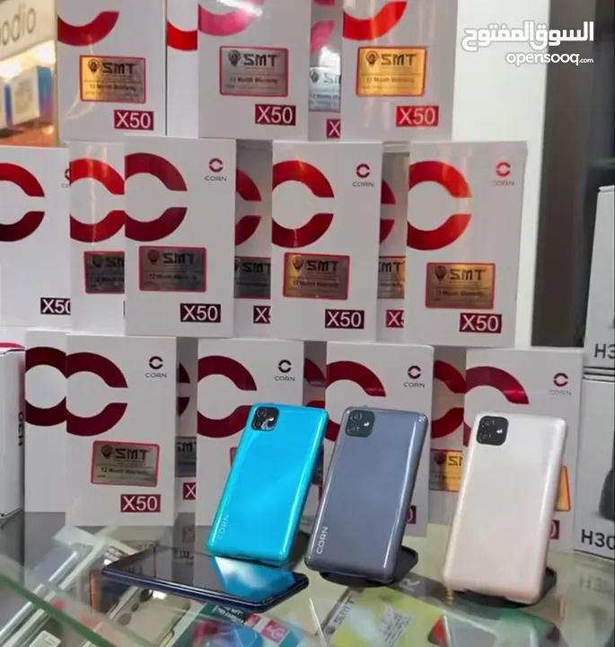 جهاز جديد بالكرتونه  16G 2ram corn x50 كفاله سنه كامله متوفر توصيل