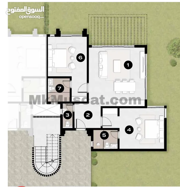 للبیع شقق فی صلاله خطة  السداد 4سنوات  The cheapest apartments in Salalah, 4-year in installme