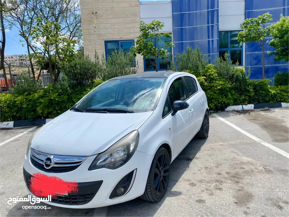 اوبل كورسا 2013 بحالة جيده