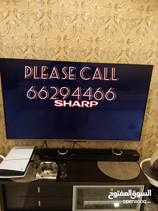 sharp 55" google 4k android  uhd