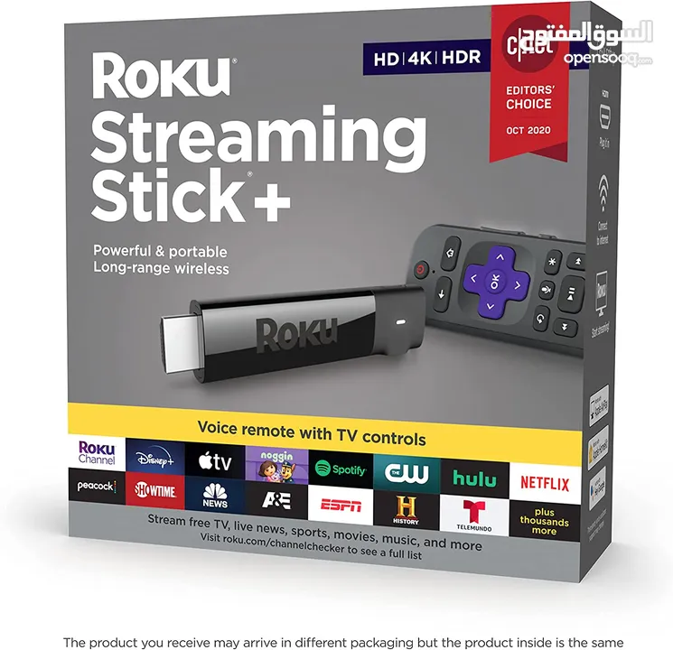 Roku Streaming Stick+  HD/4K/HDR Streaming Device