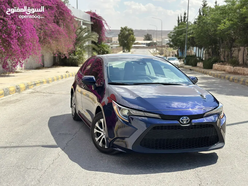 تويوتا كورولا هايبرد (( 2022 )) بطارية ليثيووم  فحص كامل 7 جيد قمة الفخااامة