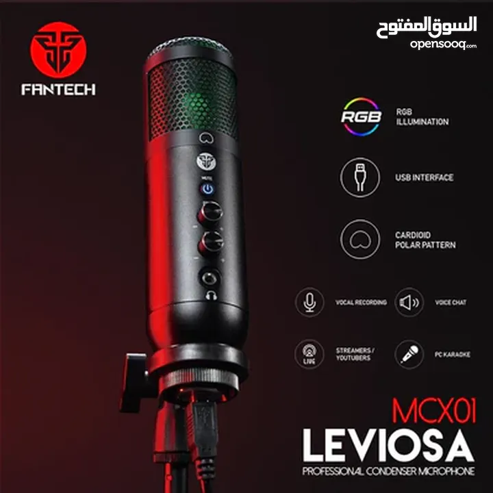 مايكروفون ليفوسيا فانتيك Fantech LEVIOSA MCX01 Professional Condenser Microphone