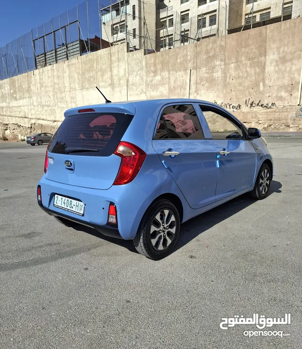 كيا بيكانتو 2017 بصمة فل عداد قليل ( 67 ) ألف كيلو فقط