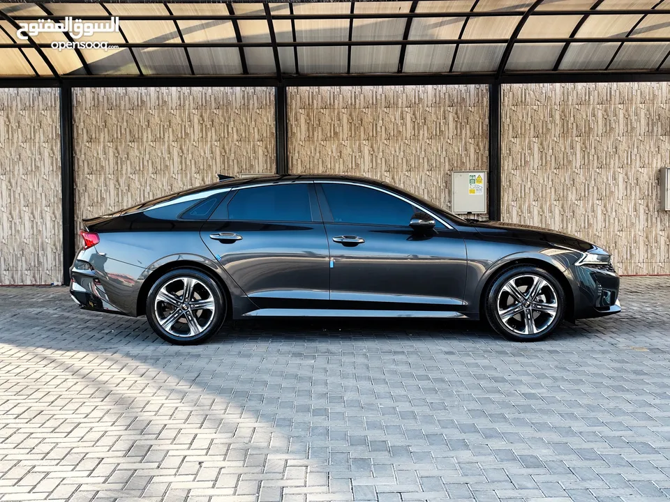 كيا K5 HYBRID الشكل الجديد حرة وارد كوري فحص كامل بحالة الوكالة وصول جديد من كوريا