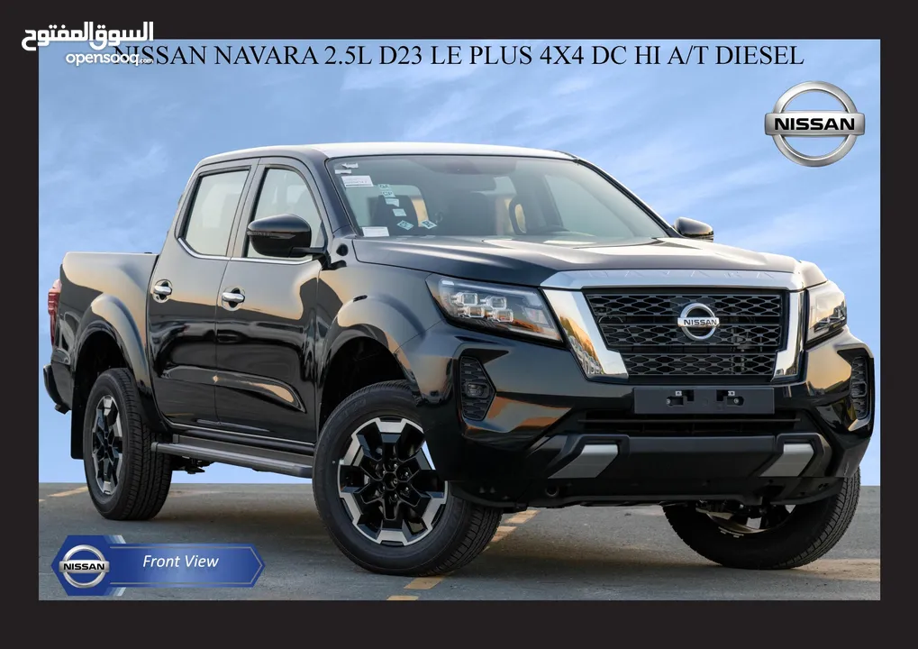 NISSAN NAVARA 2.5L D23 LE PLUS 4X4 D/C HI A/T DSL [EXPORT ONLY] [AS]