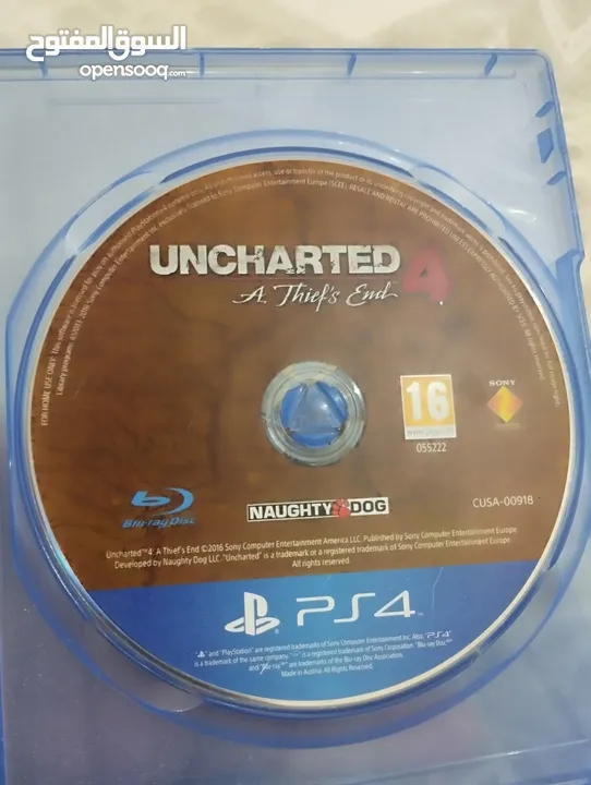 uncharted 4 "نهايه لص"