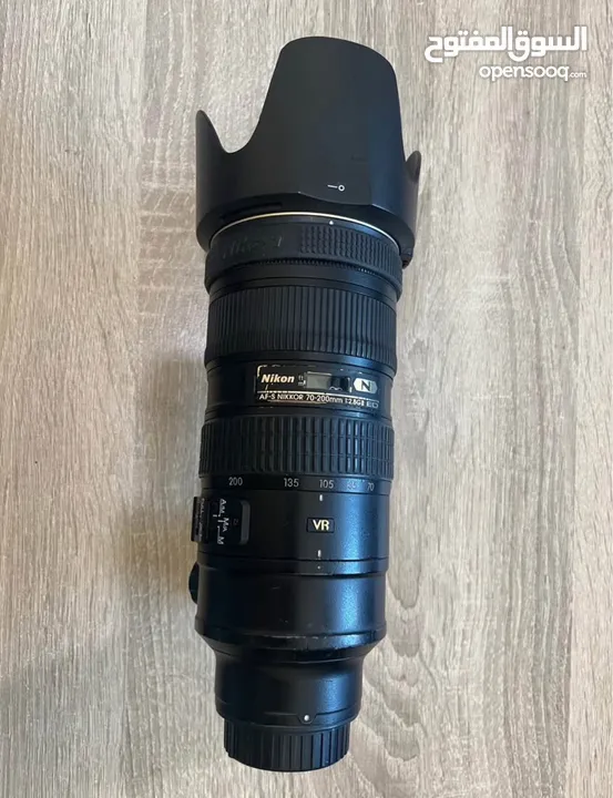 عدسة نيكون Nikon 70-200 f2.8G II