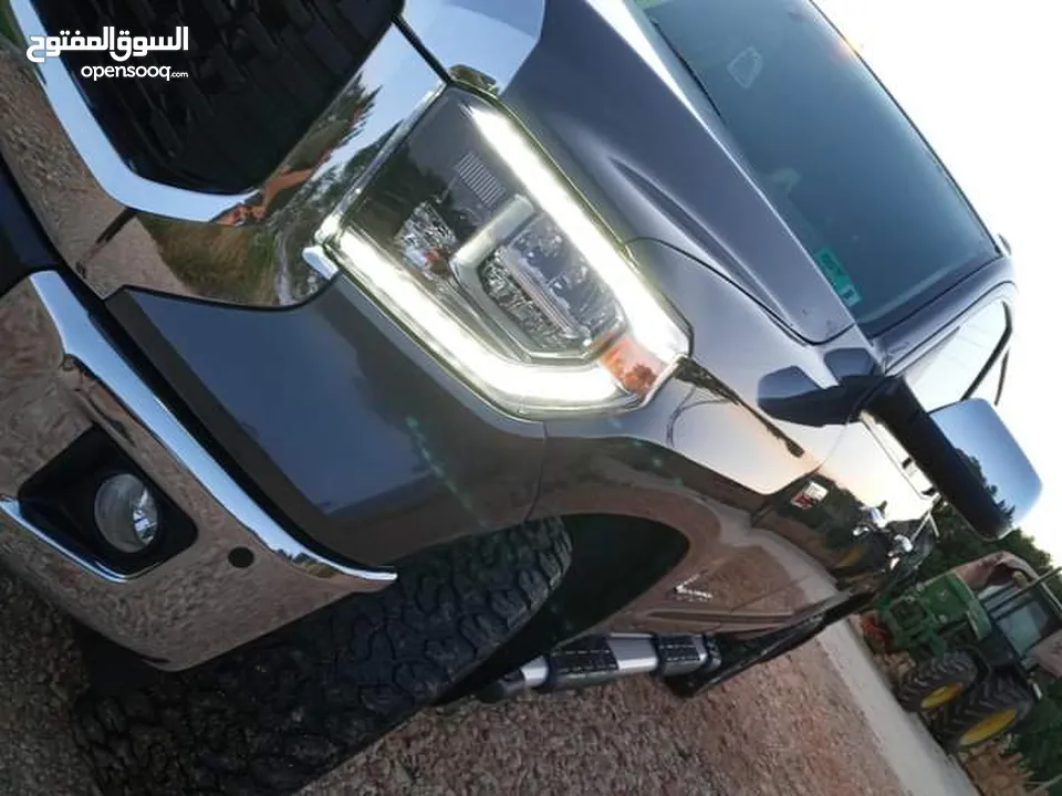 تويوتا تندرا4x4 فل ليمتد ماشيه87الف للبيع مكانها المرج