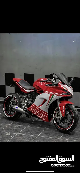 Ducati supersport s 2019 like new بسعر حرق بداعي السفر