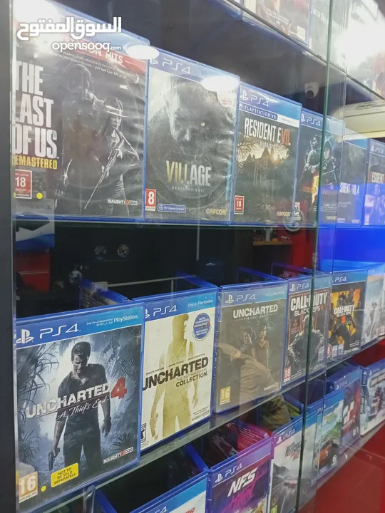 سيديات بلايستيشن فور  و فايف PS4 &PS5 CD.S