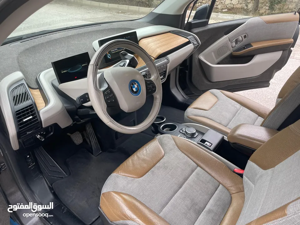 كهرباء و بنزين BMW I3 REX 2015