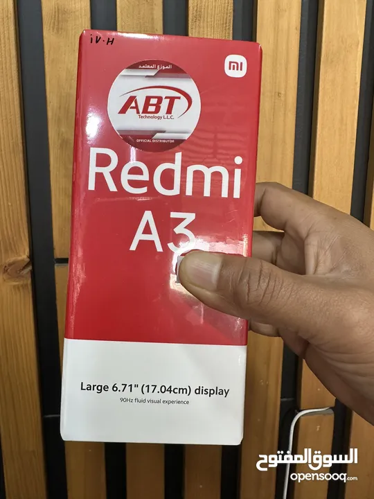 Redmi A3 ram 3gb memory 64 gb new all color