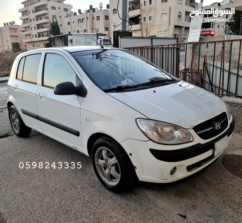 للبيع هيونداي جيتز 2009 – جير عادي – أصل برايفت