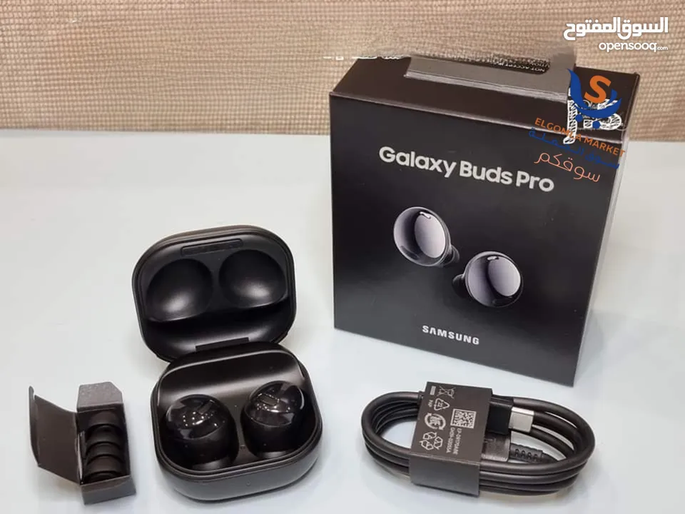 أفضل مميزات سماعة Galaxy Buds Pro اللاسلكيةأفضل جودة صوت ومكالمات.  دعم ميزة حجب الضوضاء النشط.