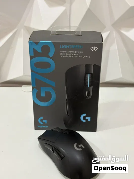 للبيع ماوس لوجيتيك g703 وكيبورد ريدراغون وماوس باد ديفو