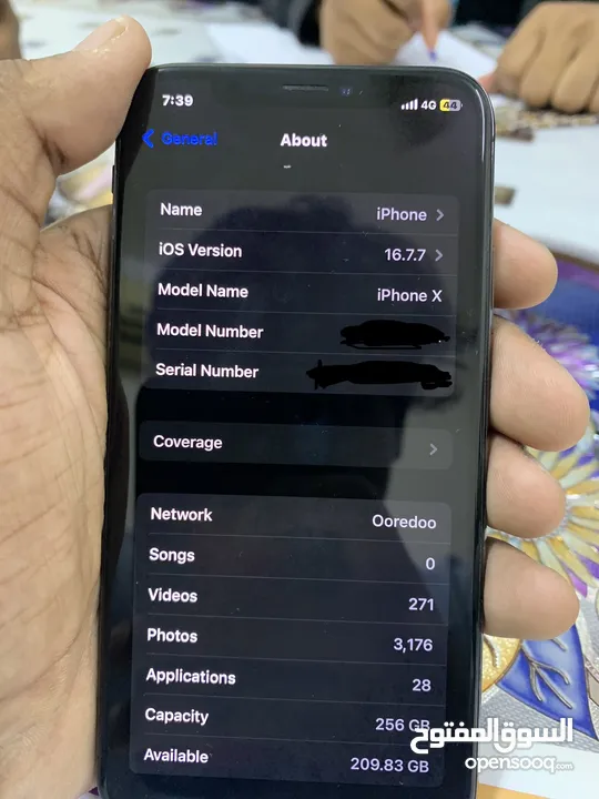 iPhone X 256 GB mint condition negotiable