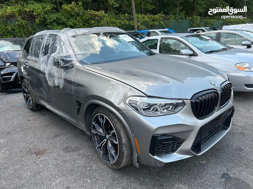 Bmw x3 m continuous موديل 2020 للبيع بالحادث