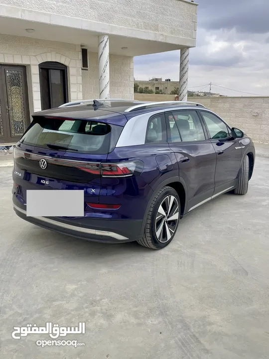 Volkswagen ID 6 x pro اقل سعر بالاردن وممشى قليل