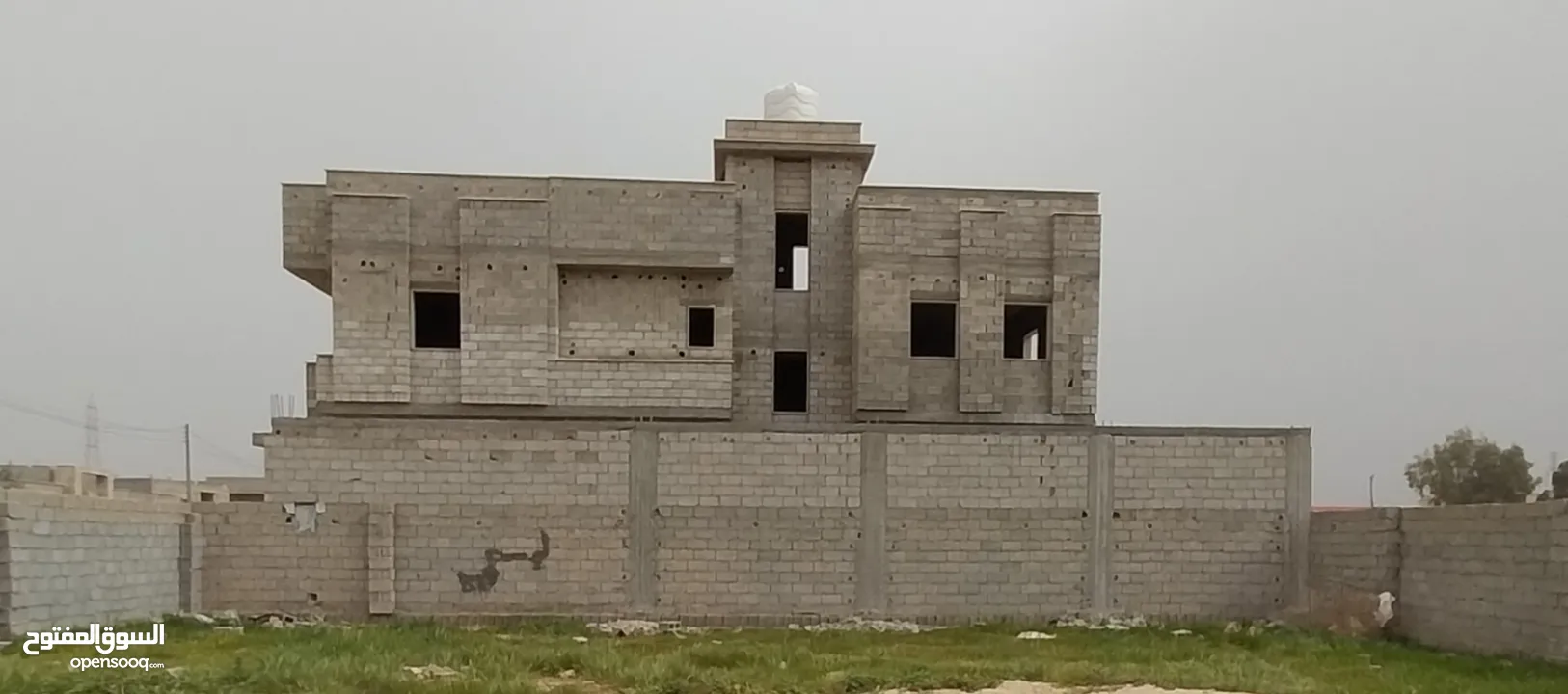 فيلا سكنية تجارية نهاية حي قطر ( حي زمزم )