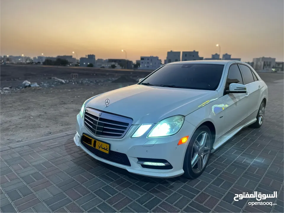 ميرسدس E350 2012  المميزة فورماتك بحالة الوكالة