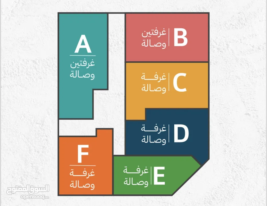 فرصة لا تتكرر/شقق قيد الإنشاء (مؤثثة بالكامل) للبيع في الخوض السابعة بدفعة مقدمة 20% وخطة سداد24 شهر