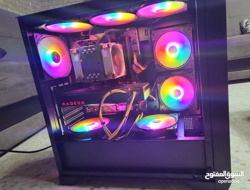 سلام عليكم تجميعة ومونتاج والعاب وبثوث نار بمعالج ب16 نواة و32 مسار بسعر حرق THREADRIPPER 1950X