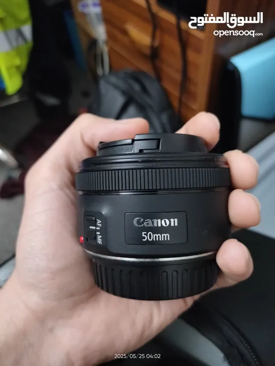 Canon lenses and accessories