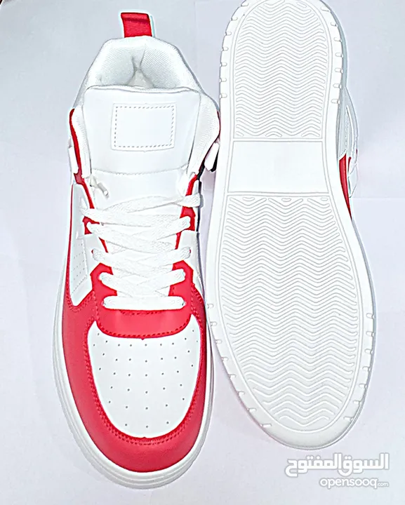 Sports shoes (red and white) BRAND NEW with free delivery