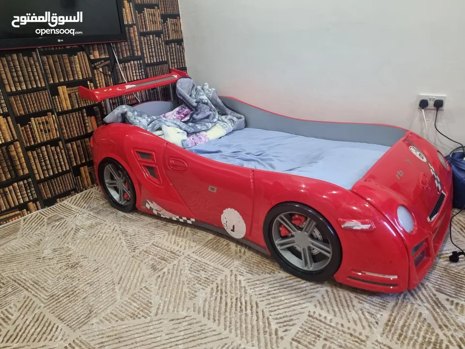 للبيع سرير اطفال على شكل سياره - (226601456) | السوق المفتوح