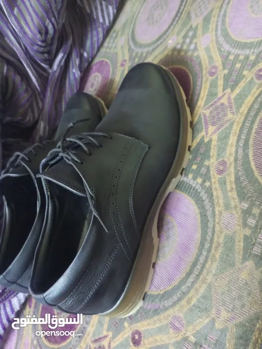 حذاء جلد طبيعي صناعه مصريه