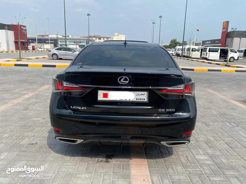 Lexus GS-350 / 2018 (Black)