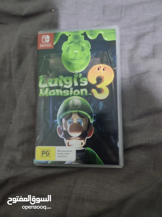 لعبة نينتندو luigi's mansion 3نينتندو سويتش مع كينترولار