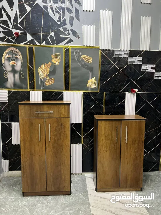 خزانة أحذية تفصيل خشب 90*60 بسعر المصنع جميع الالوان والموديلات اقل سعر بالمملكه والتوصيل فوري