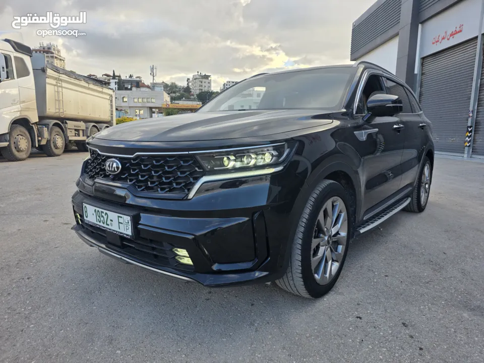 كيا سورينتو أعلى طراز بحالة الوكالة 2021/20