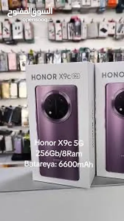 HONOR X9C كفالة الوكيل الرسمي في الاردن  كفالة AVENUE يوجد بكج اصلي الشركة