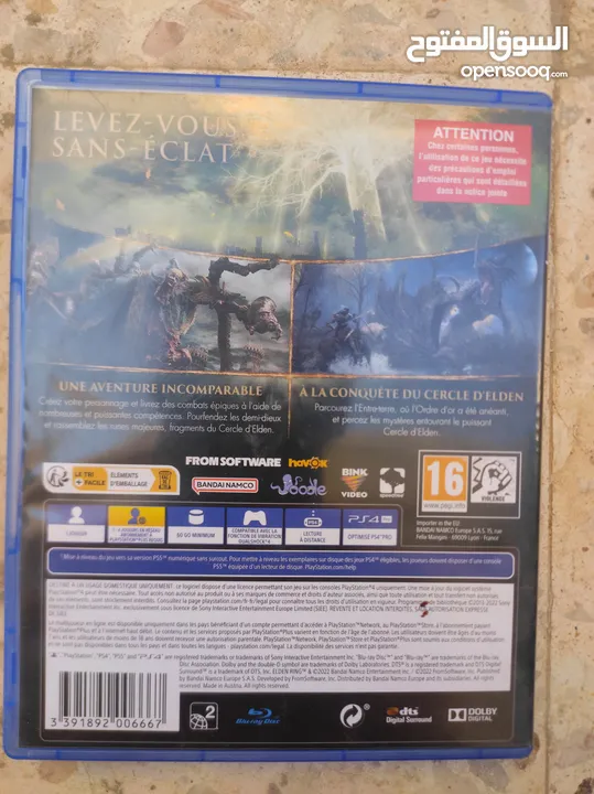 cd elden ring PS4